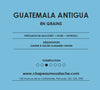 Café, Guatemala Antigua - Chapeau Moustache