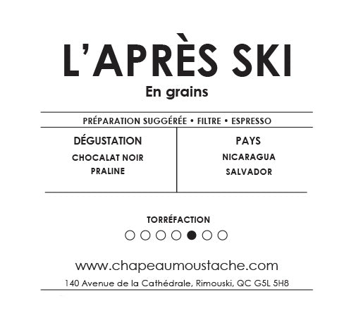 Café, L'Après-ski - Chapeau Moustache